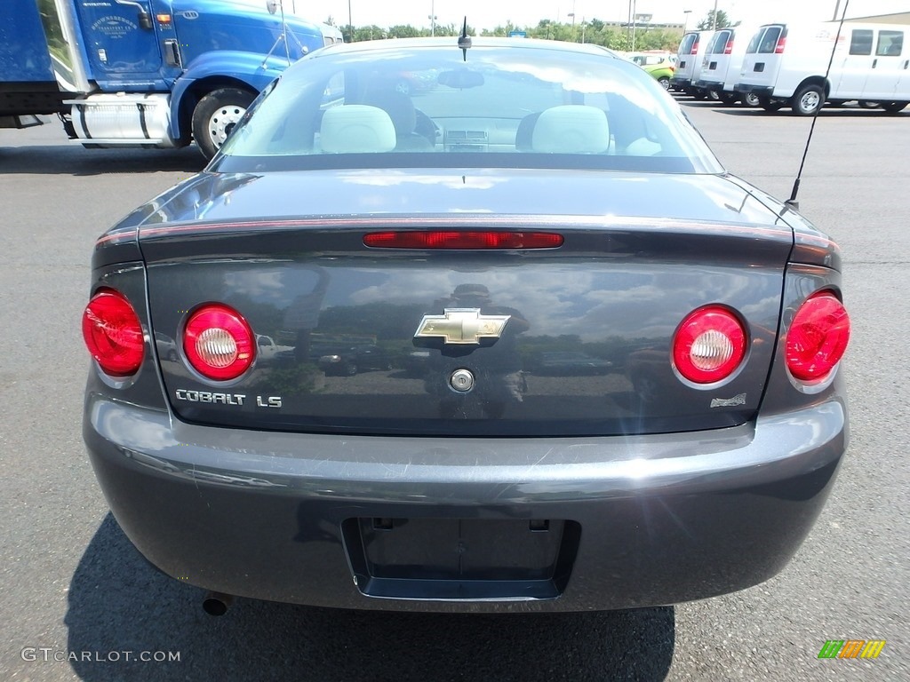 2009 Cobalt LS Coupe - Slate Metallic / Gray photo #3