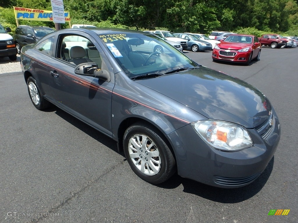 2009 Cobalt LS Coupe - Slate Metallic / Gray photo #5