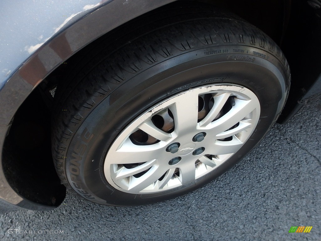 2009 Cobalt LS Coupe - Slate Metallic / Gray photo #7
