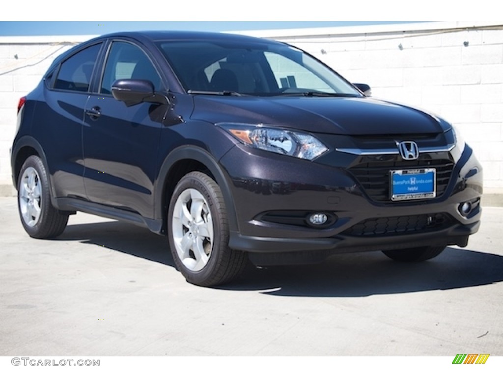 2016 HR-V EX - Mulberry Metallic / Black photo #1