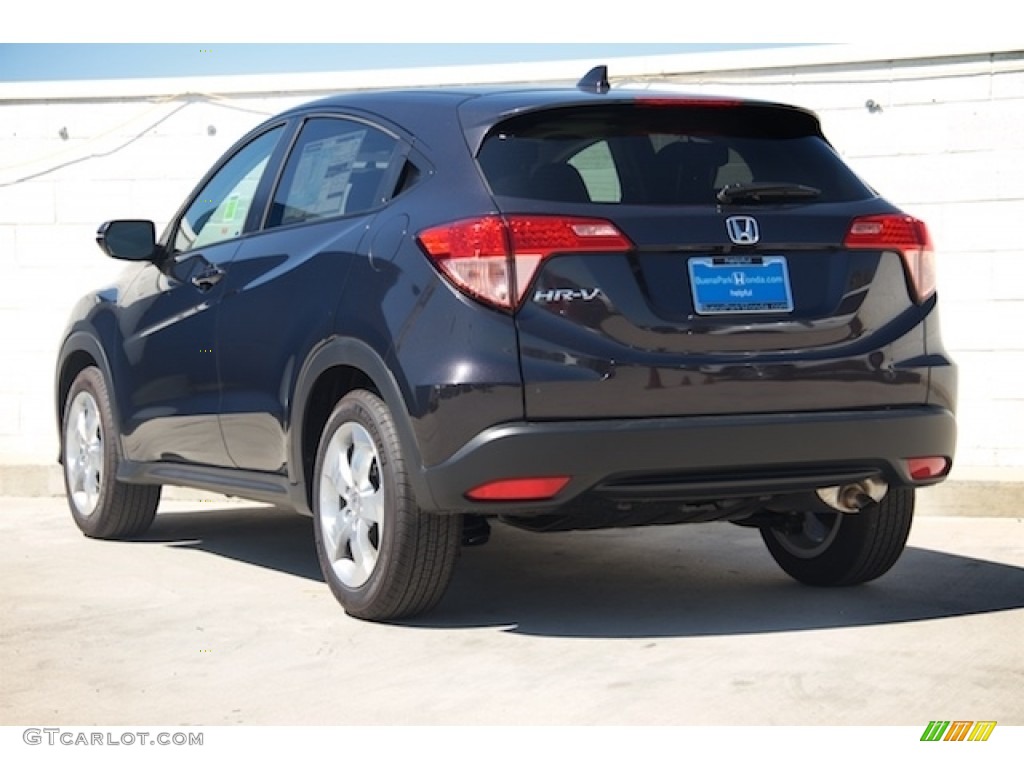 2016 HR-V EX - Mulberry Metallic / Black photo #2