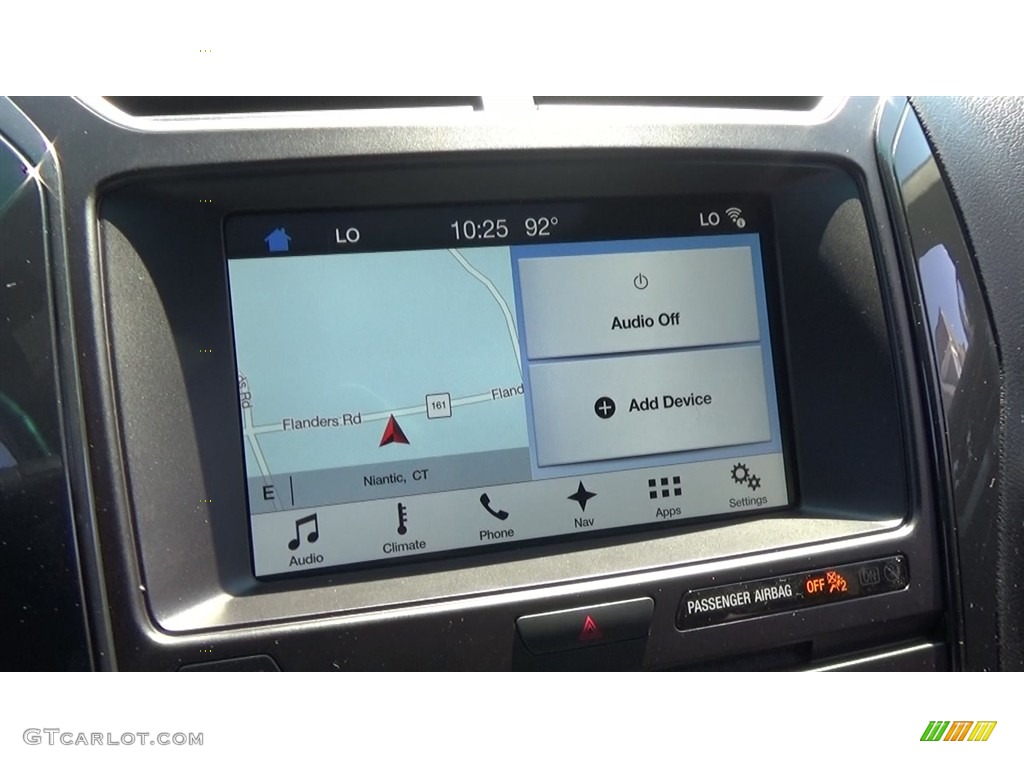 2017 Explorer XLT 4WD - White Platinum / Ebony Black photo #14