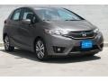 Modern Steel Metallic 2016 Honda Fit EX-L