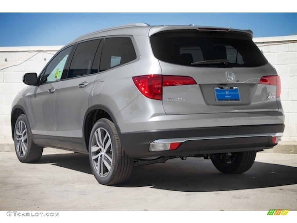 2016 Pilot Elite AWD - Lunar Silver Metallic / Black photo #2