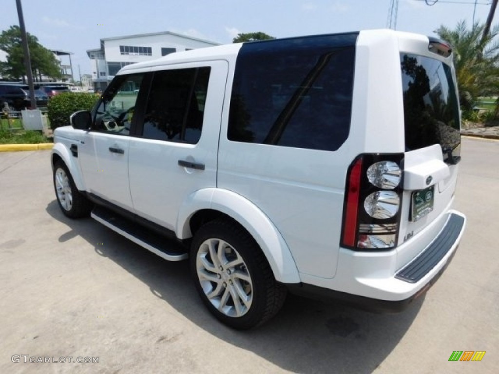 2016 LR4 HSE LUX - Fuji White / Almond/Arabica photo #9
