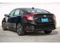 2016 Crystal Black Pearl Honda Civic EX-L Sedan  photo #2