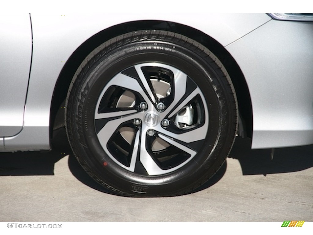 2017 Accord LX Sedan - Lunar Silver Metallic / Gray photo #5