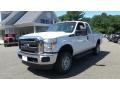 Oxford White - F250 Super Duty XL Super Cab 4x4 Photo No. 3
