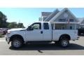 Oxford White - F250 Super Duty XL Super Cab 4x4 Photo No. 4