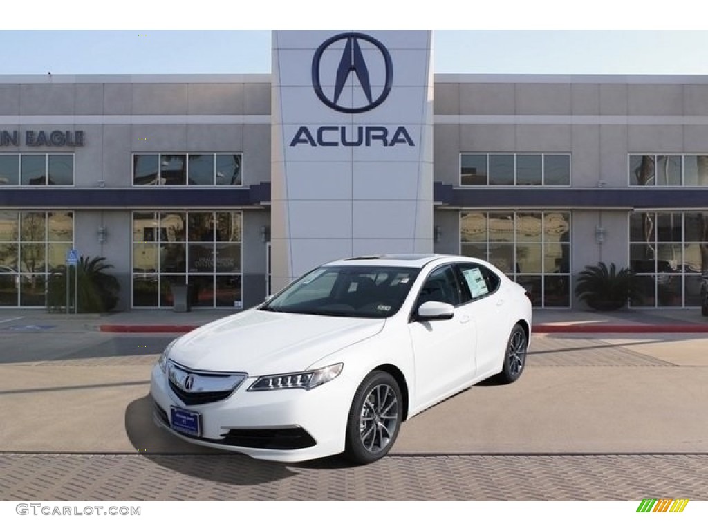 2016 TLX 3.5 Technology SH-AWD - Bellanova White Pearl / Ebony photo #3