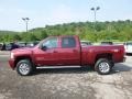 2014 Deep Ruby Metallic Chevrolet Silverado 2500HD LT Crew Cab 4x4  photo #3