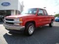 1994 Victory Red Chevrolet C/K C1500 Extended Cab  photo #6