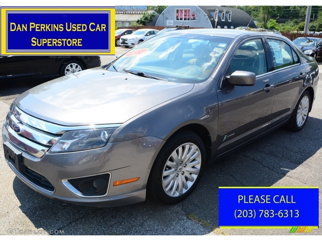 2011 Fusion Hybrid - Sterling Grey Metallic / Medium Light Stone photo #1