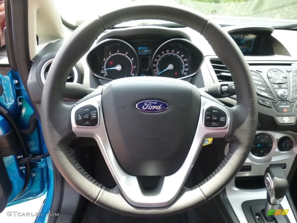 2016 Fiesta SE Hatchback - Blue Candy Metallic / Charcoal Black photo #12