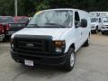 Oxford White 2010 Ford E Series Van E150 Commercial