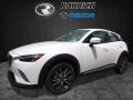 2016 Crystal White Pearl Mazda CX-3 Grand Touring AWD  photo #4