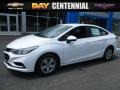 2016 Summit White Chevrolet Cruze LS Sedan  photo #1