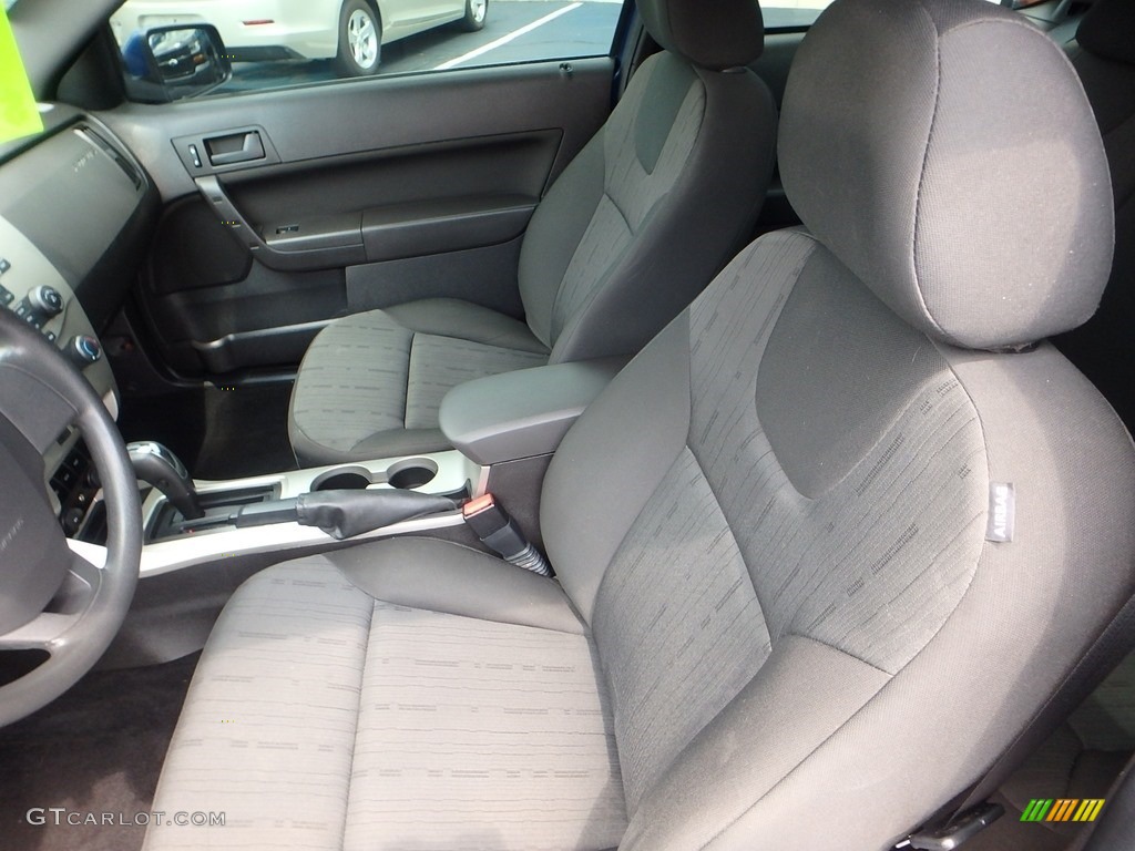 2009 Focus SE Coupe - Vista Blue Metallic / Charcoal Black photo #21