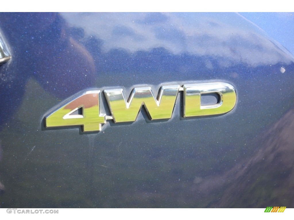 2010 CR-V EX-L AWD - Glacier Blue Metallic / Black photo #5