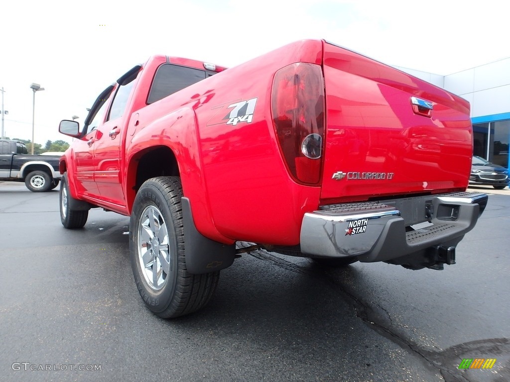 2012 Colorado LT Crew Cab 4x4 - Victory Red / Ebony photo #5