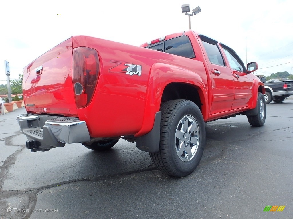 2012 Colorado LT Crew Cab 4x4 - Victory Red / Ebony photo #11