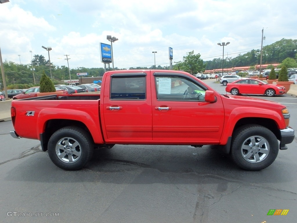 2012 Colorado LT Crew Cab 4x4 - Victory Red / Ebony photo #12