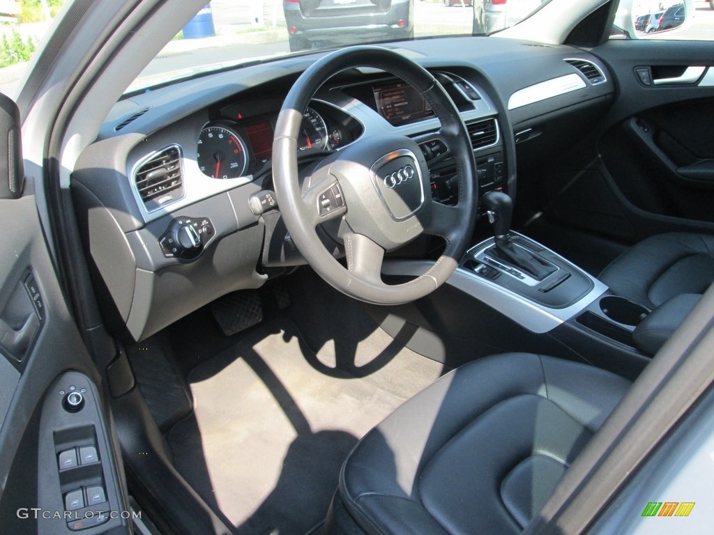 2011 A4 2.0T quattro Sedan - Ice Silver Metallic / Black photo #11