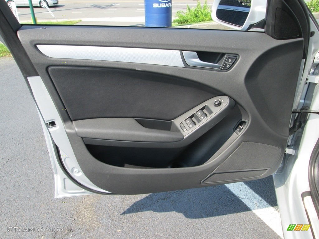 2011 A4 2.0T quattro Sedan - Ice Silver Metallic / Black photo #13