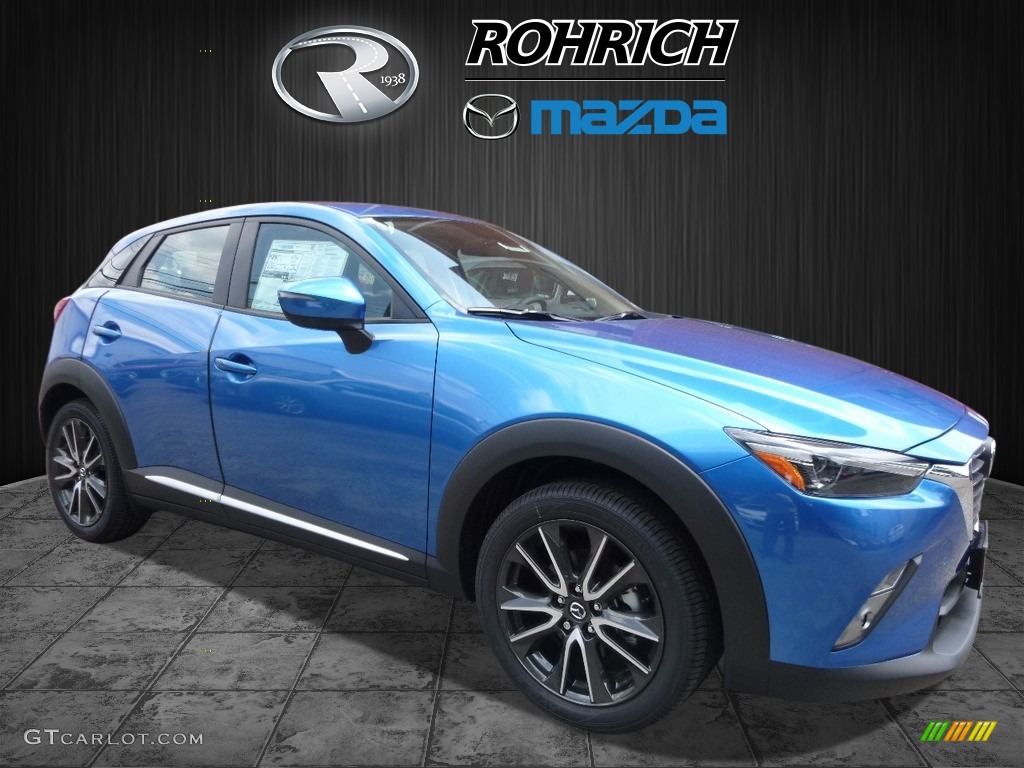 2016 CX-3 Grand Touring AWD - Dynamic Blue / Black photo #1