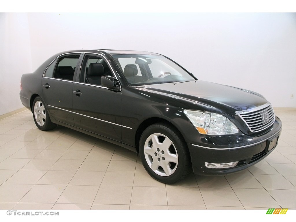 2005 LS 430 Sedan - Black Onyx / Black photo #1