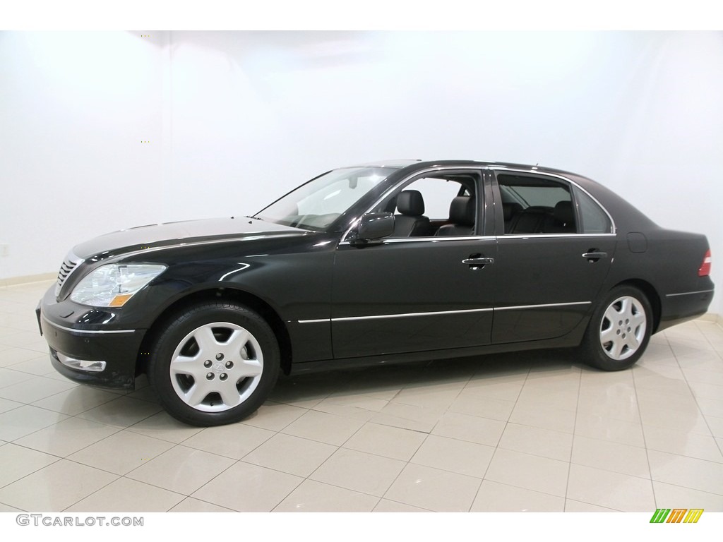 2005 LS 430 Sedan - Black Onyx / Black photo #3