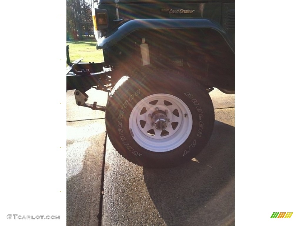 1977 Land Cruiser FJ40 - Rustic Green / Black photo #11