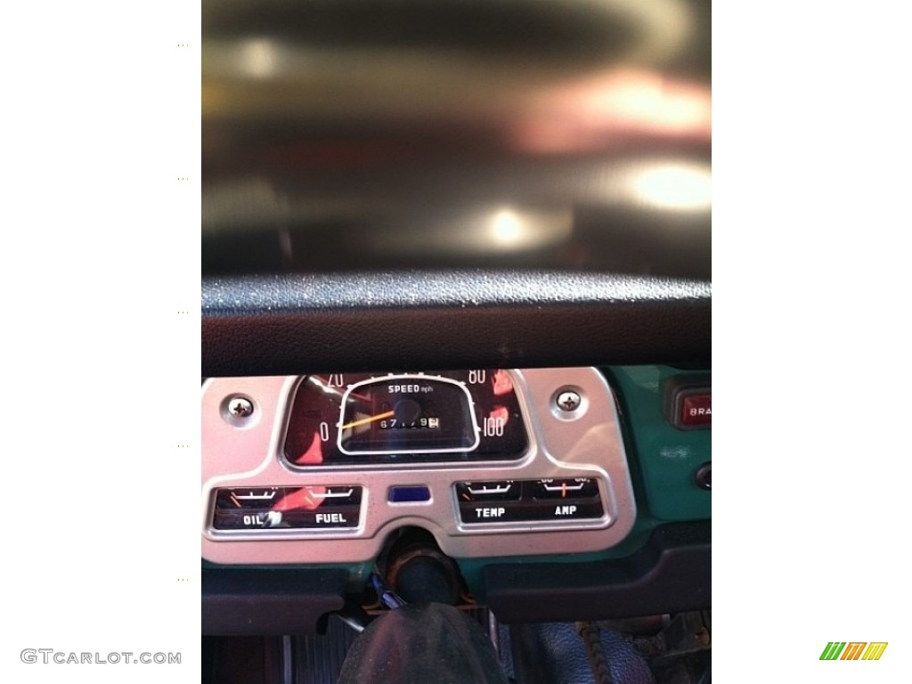 1977 Land Cruiser FJ40 - Rustic Green / Black photo #12