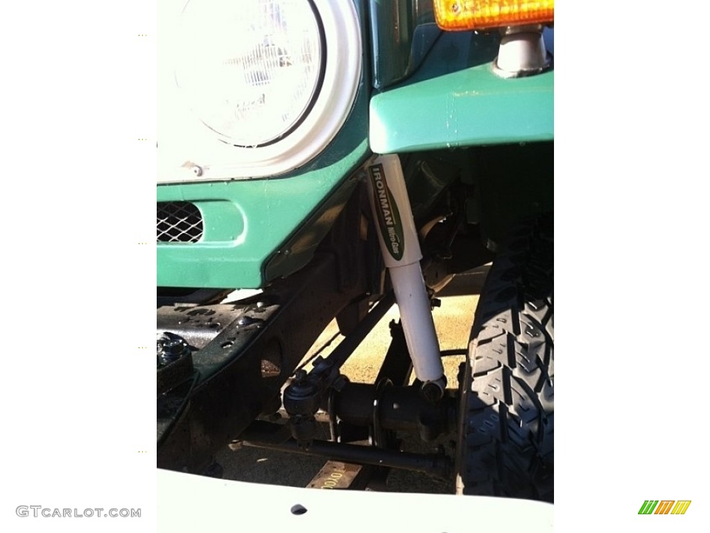 1977 Land Cruiser FJ40 - Rustic Green / Black photo #18