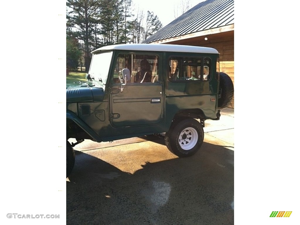 1977 Land Cruiser FJ40 - Rustic Green / Black photo #23