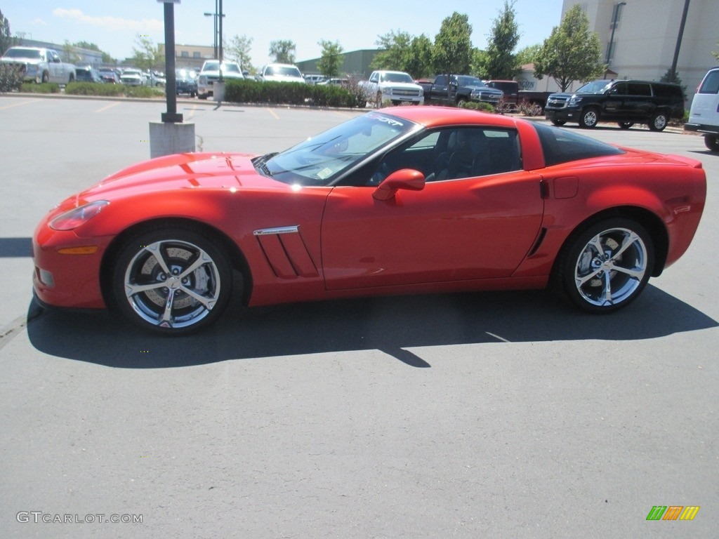 2013 Corvette Grand Sport Coupe - Inferno Orange Metallic / Ebony photo #4