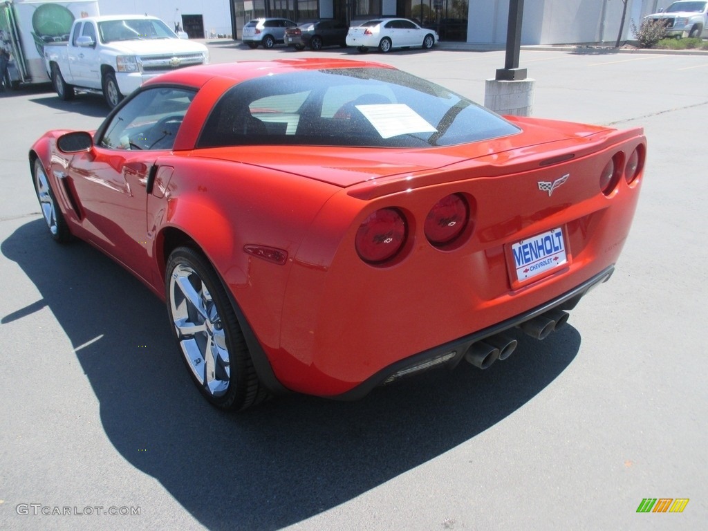2013 Corvette Grand Sport Coupe - Inferno Orange Metallic / Ebony photo #5
