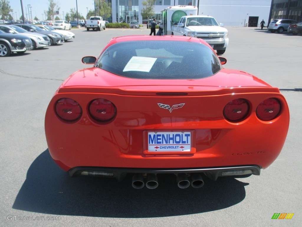 2013 Corvette Grand Sport Coupe - Inferno Orange Metallic / Ebony photo #6