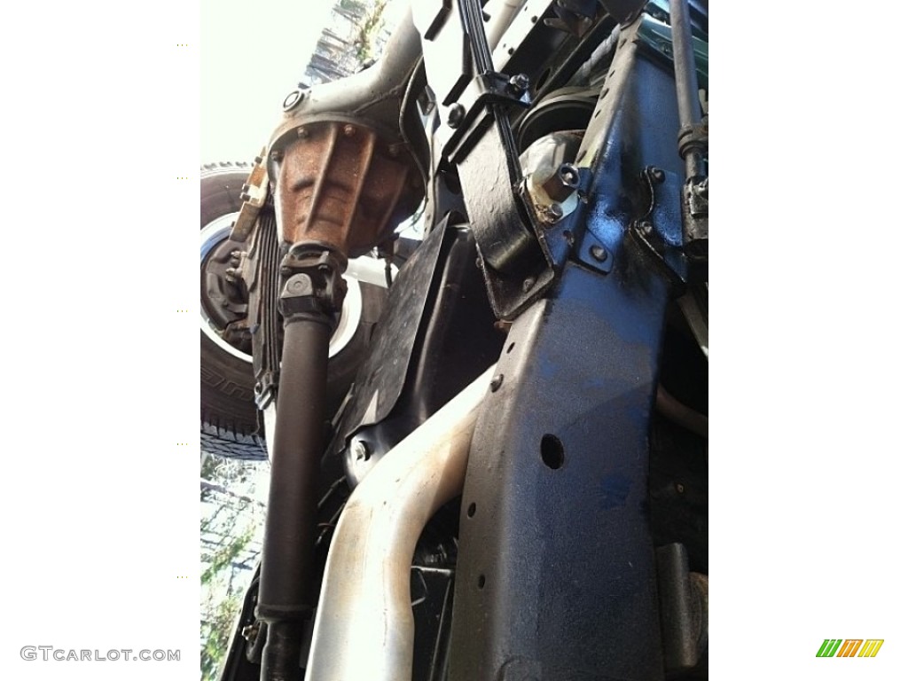 1977 Land Cruiser FJ40 - Rustic Green / Black photo #28