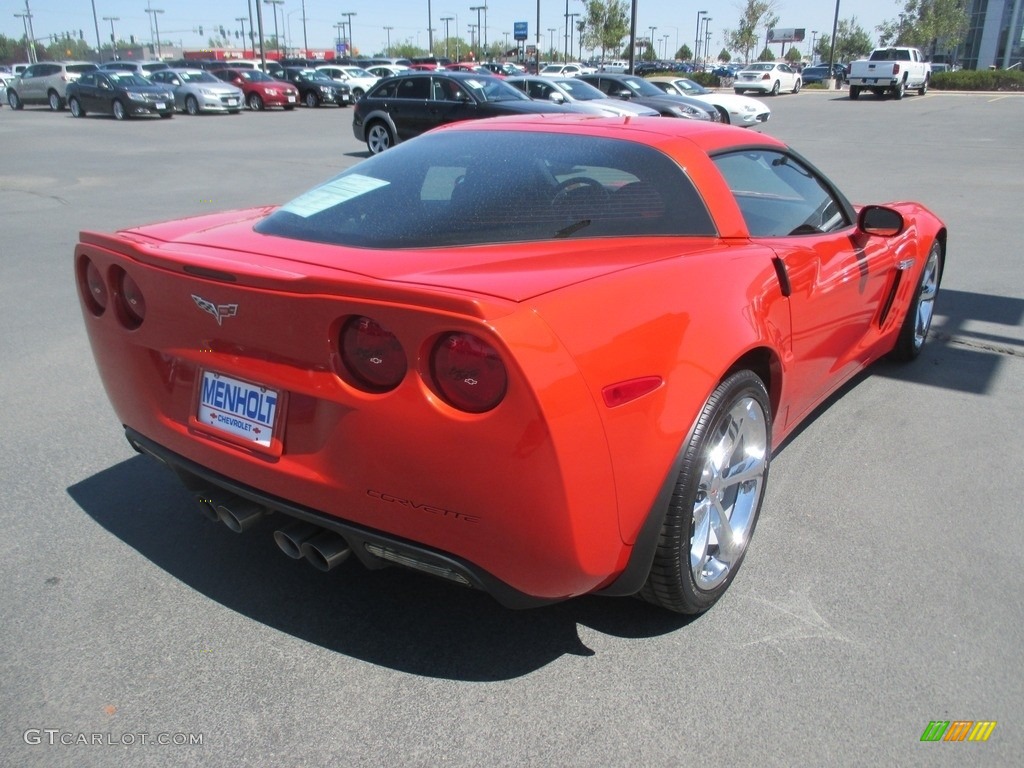 2013 Corvette Grand Sport Coupe - Inferno Orange Metallic / Ebony photo #7