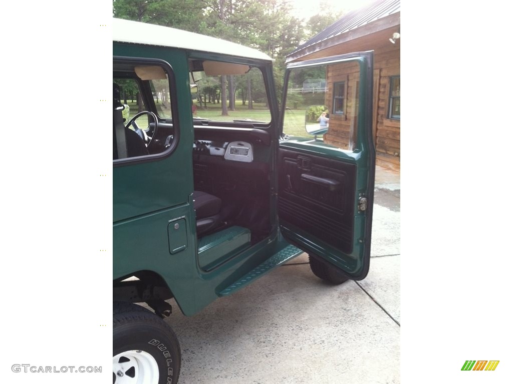 1977 Land Cruiser FJ40 - Rustic Green / Black photo #34