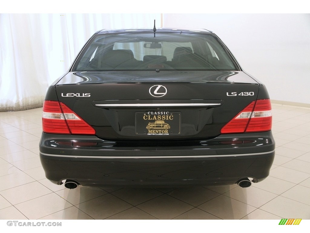 2005 LS 430 Sedan - Black Onyx / Black photo #32