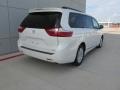 2016 Blizzard Pearl Toyota Sienna XLE  photo #4