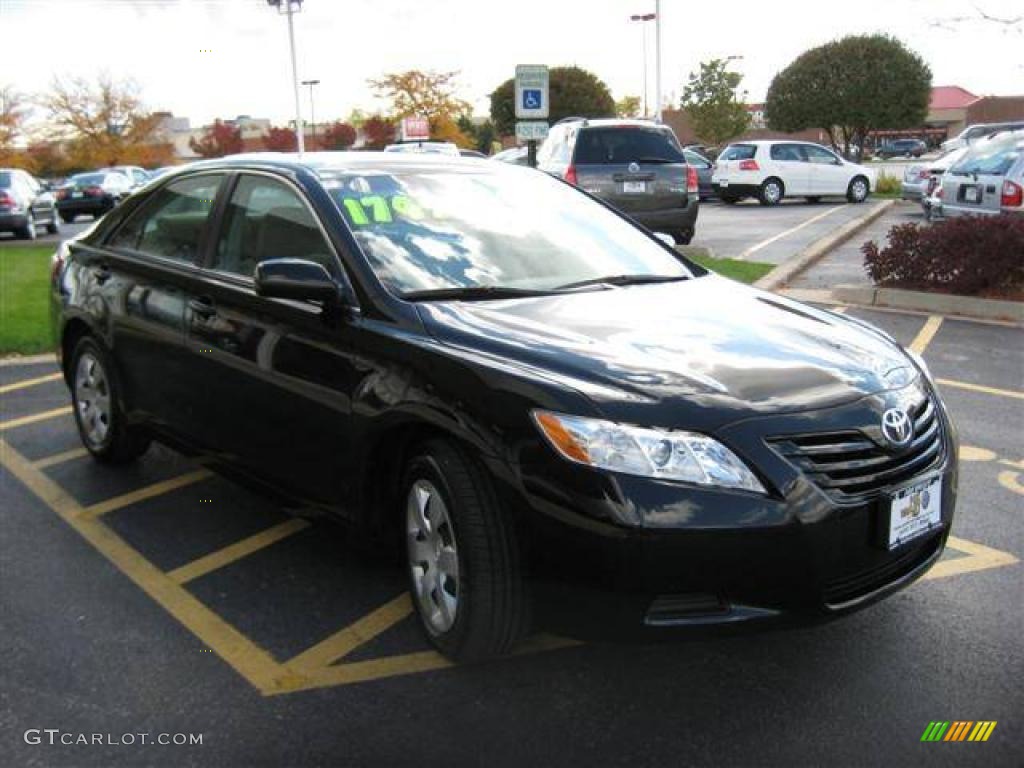 2007 Camry LE - Black / Ash photo #6