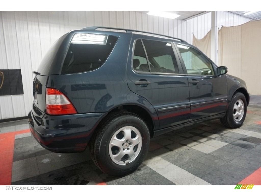 2003 ML 320 4Matic - Black Opal Metallic / Java photo #7