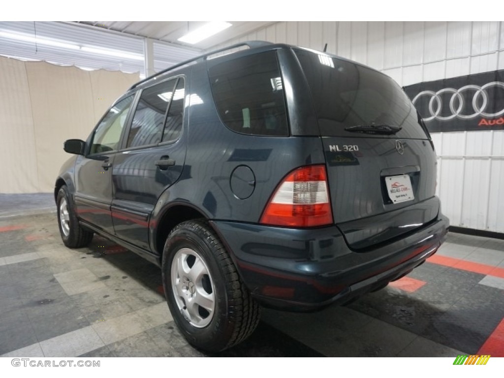 2003 ML 320 4Matic - Black Opal Metallic / Java photo #10