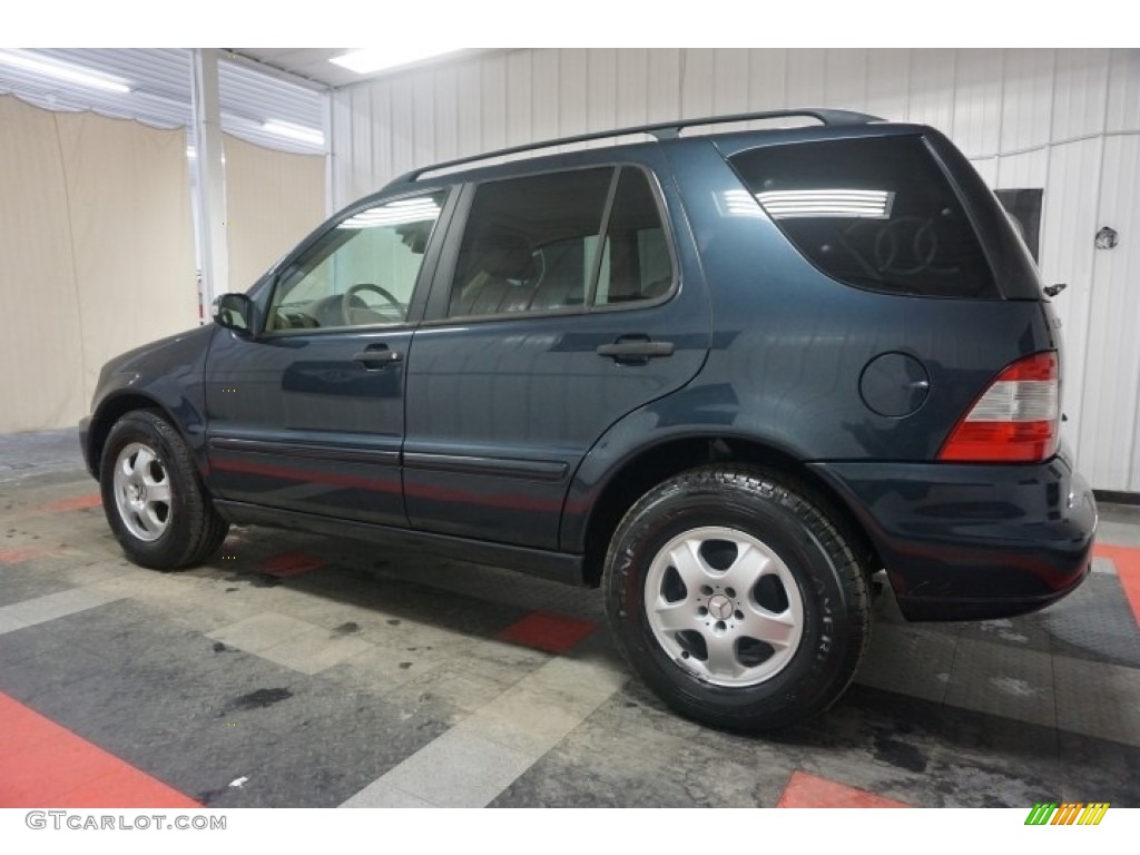 2003 ML 320 4Matic - Black Opal Metallic / Java photo #11