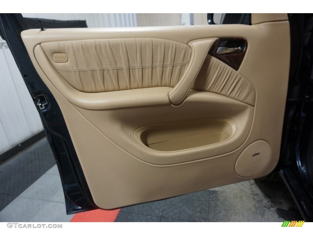 2003 ML 320 4Matic - Black Opal Metallic / Java photo #12