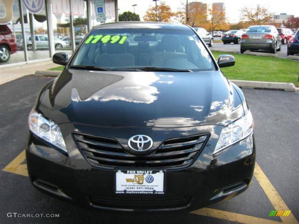 2007 Camry LE - Black / Ash photo #7