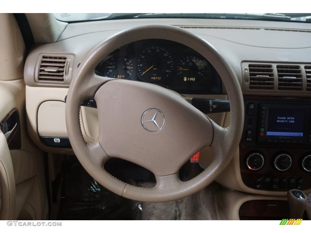 2003 ML 320 4Matic - Black Opal Metallic / Java photo #29